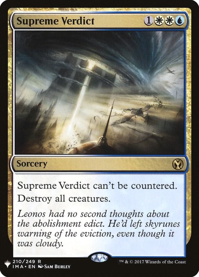 Supreme Verdict-The List Reprints-R-Normal