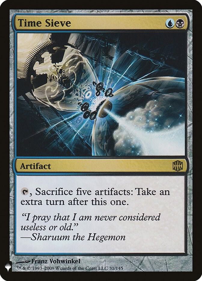 Time Sieve-The List Reprints-R-Normal