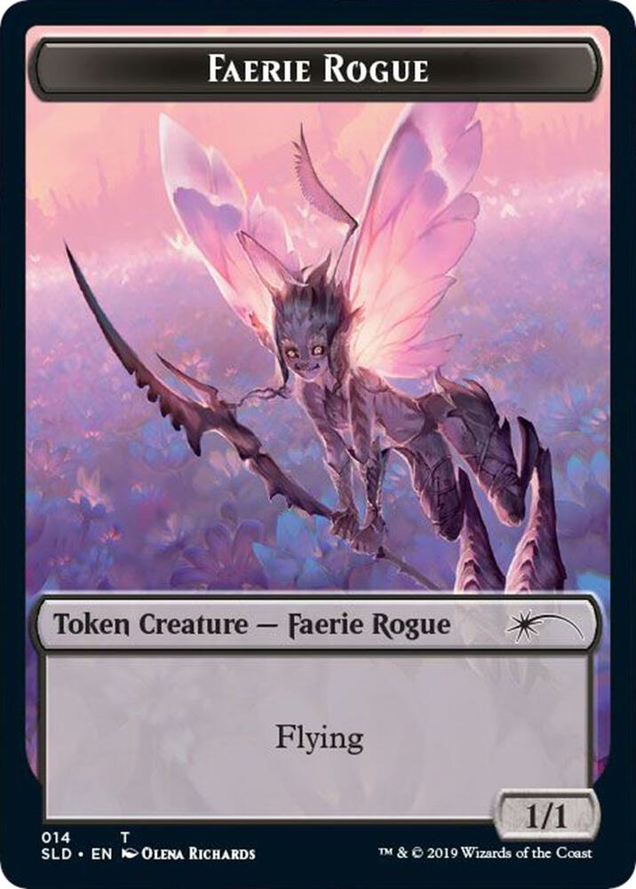 Faerie Rogue Token (014)-Secret Lair Drop Series-T-Normal