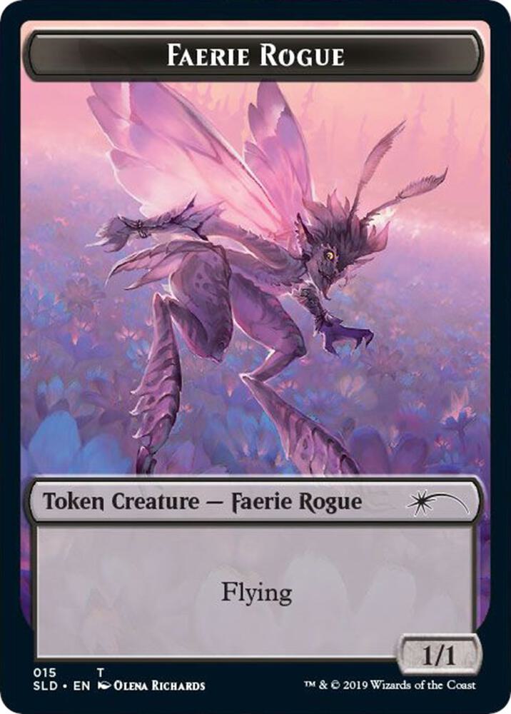 Faerie Rogue Token (015)-Secret Lair Drop Series-T-Normal