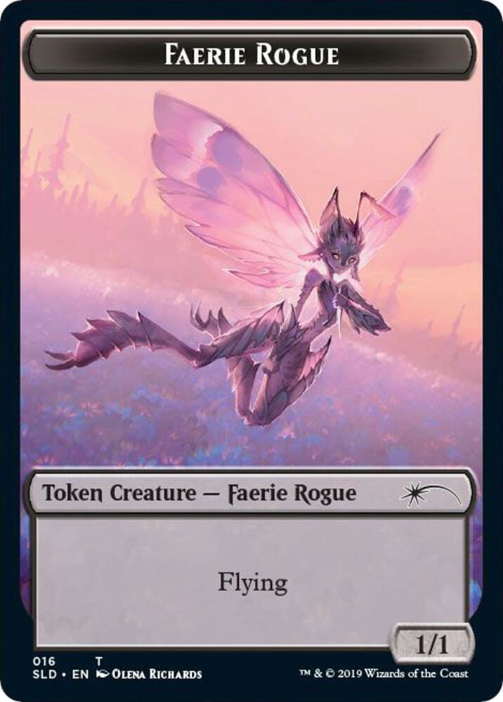Faerie Rogue Token (016)-Secret Lair Drop Series-T-Normal