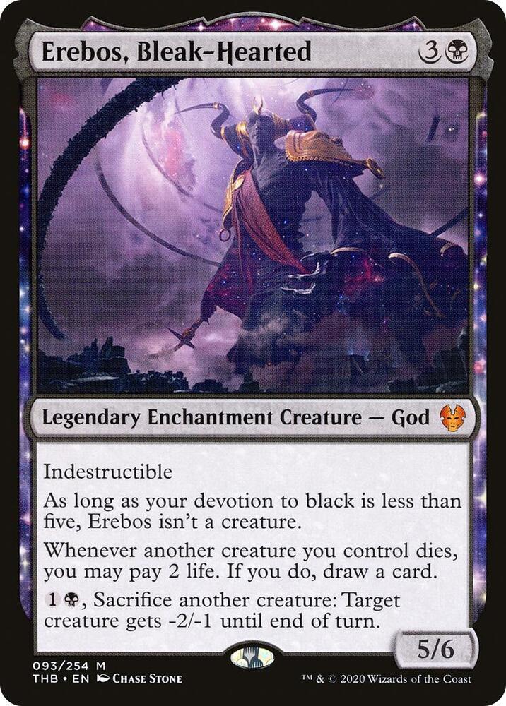 Erebos, Bleak-Hearted-Theros Beyond Death-M-Normal