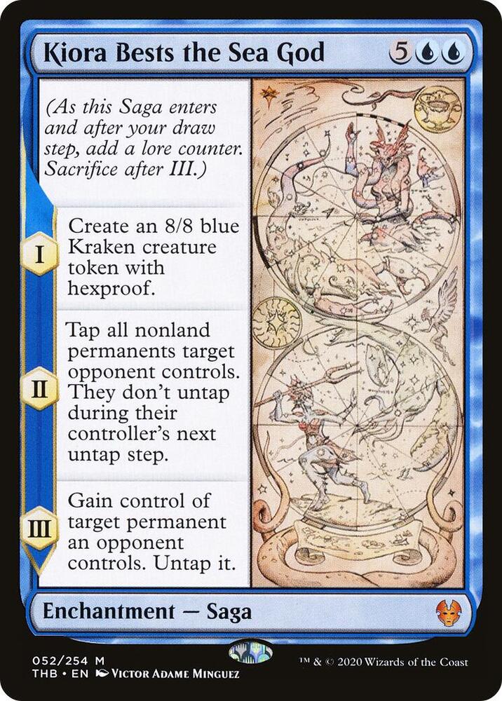 Kiora Bests the Sea God-Theros Beyond Death-M-Normal
