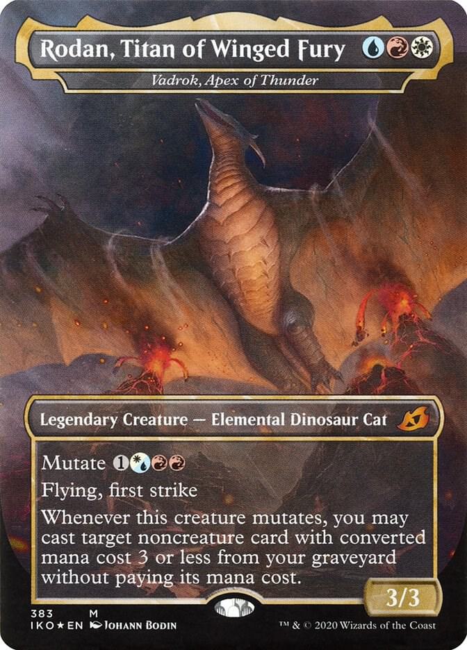 Rodan, Titan of Winged Fury - Vadrok, Apex of Thunder-Ikoria: Lair of Behemoths-M-Normal