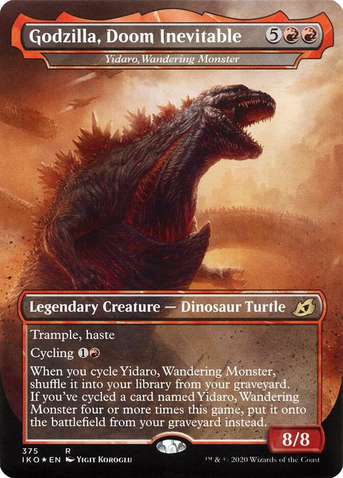 Godzilla, Doom Inevitable - Yidaro, Wandering Monster-Ikoria: Lair of Behemoths-R-Normal