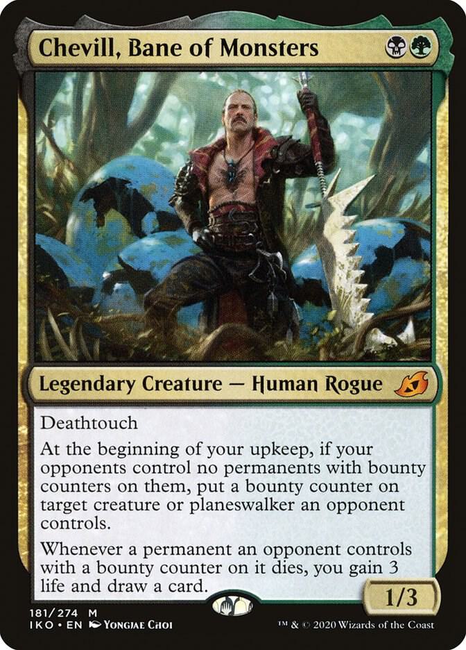 Chevill, Bane of Monsters-Ikoria: Lair of Behemoths-M-Normal
