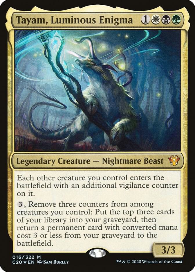 Tayam, Luminous Enigma-Commander 2020-M-Normal