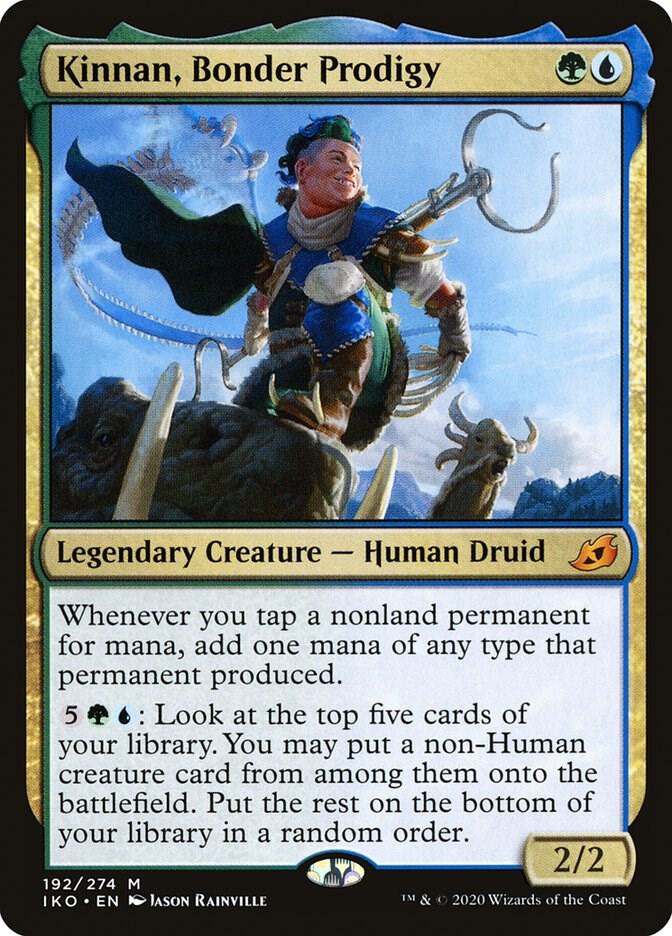 Kinnan, Bonder Prodigy-Ikoria: Lair of Behemoths-M-Foil