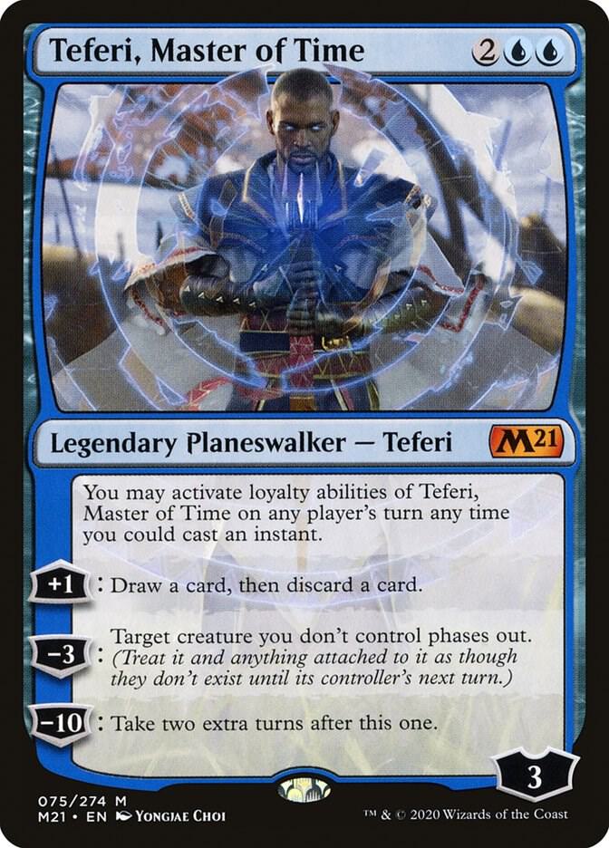 Teferi, Master of Time-Core Set 2021-M-Normal