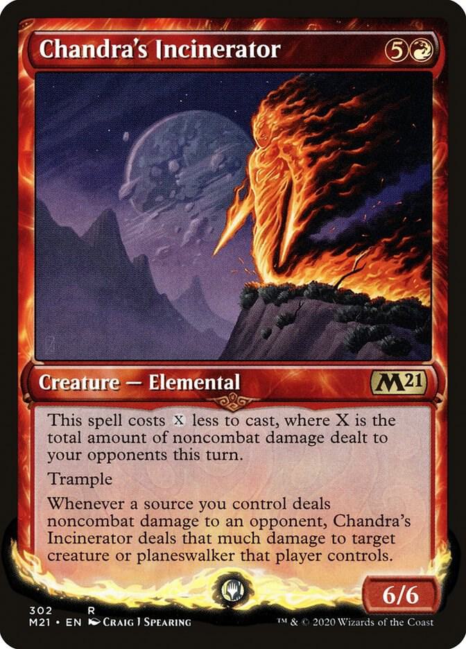 Chandra's Incinerator (Showcase)-Core Set 2021-R-Foil