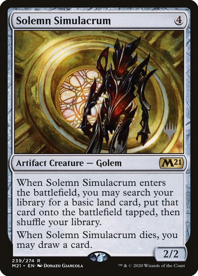 Solemn Simulacrum-Promo Pack: Core Set 2021-R-Normal