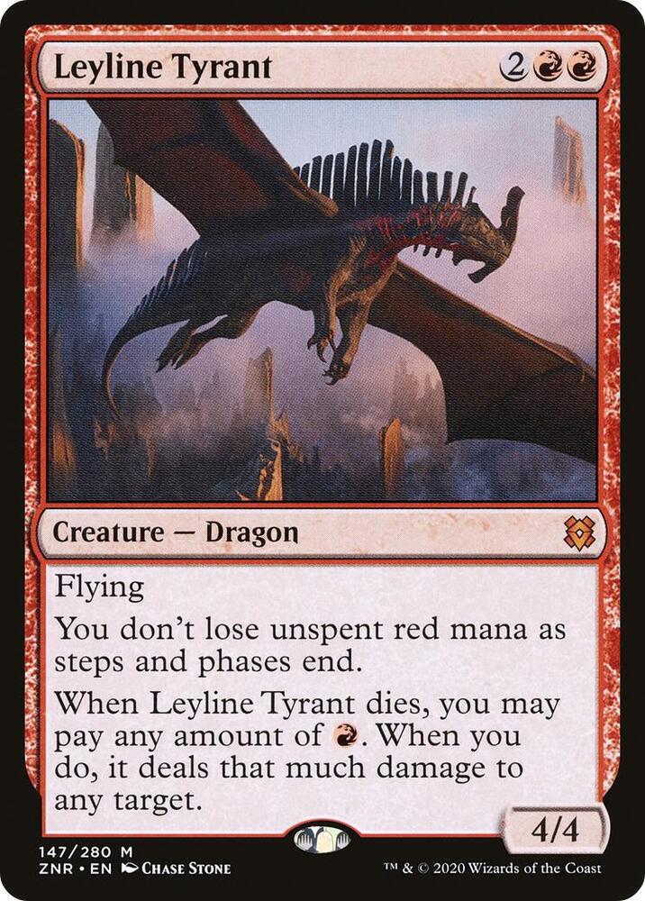 Leyline Tyrant-Zendikar Rising-M-Normal