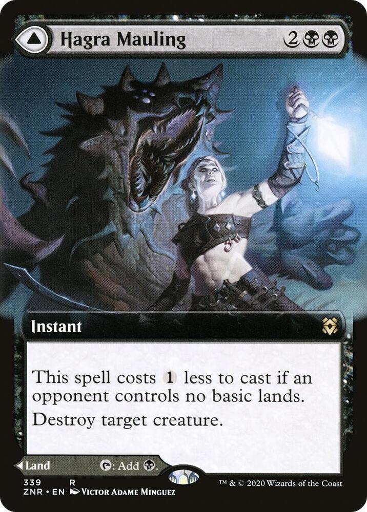 Hagra Mauling (Extended Art)-Zendikar Rising-R-Normal