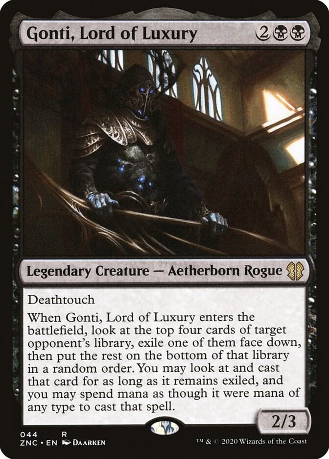 Gonti, Lord of Luxury-Commander: Zendikar Rising-R-Normal