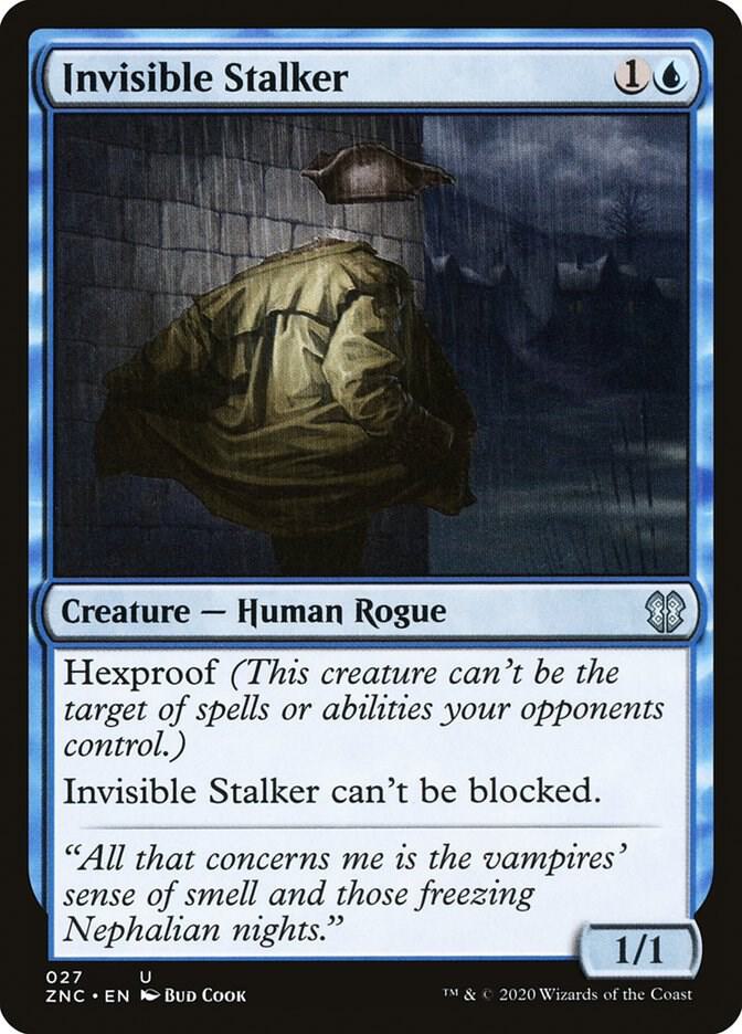 Invisible Stalker-Commander: Zendikar Rising-U-Normal