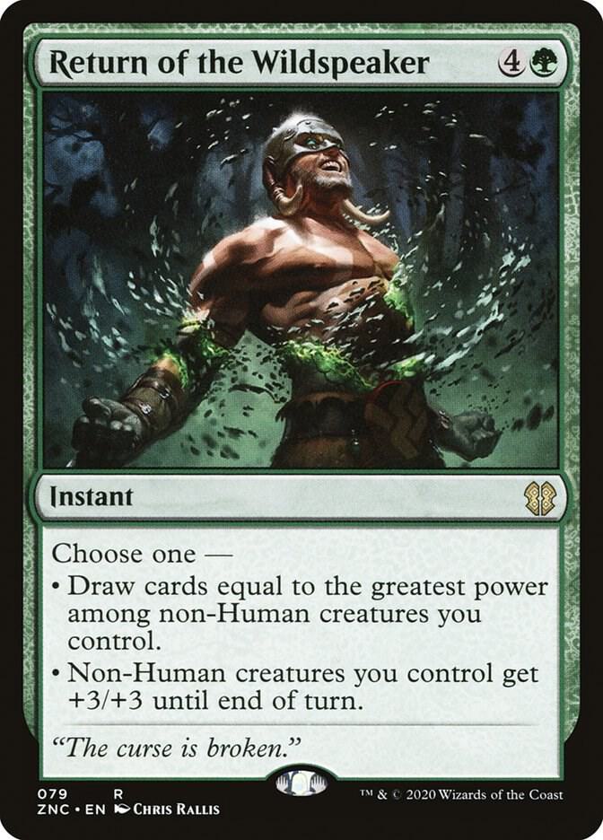 Return of the Wildspeaker-Commander: Zendikar Rising-R-Normal