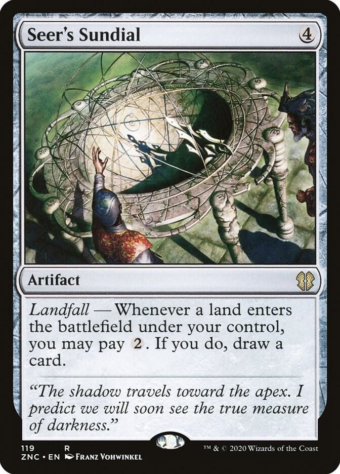 Seer's Sundial-Commander: Zendikar Rising-R-Normal