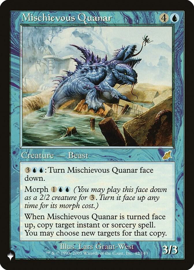 Mischievous Quanar-The List Reprints-R-Normal