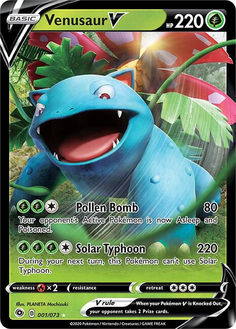 Venusaur V-Champion's Path-Ultra Rare-Holofoil