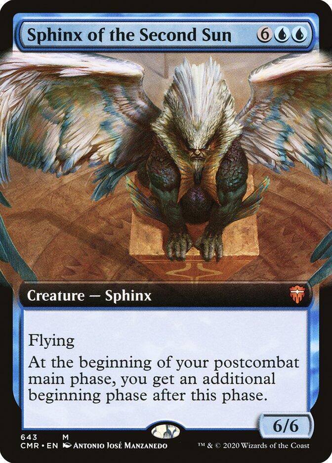 Sphinx of the Second Sun (Extended Art)-Commander Legends-M-Normal