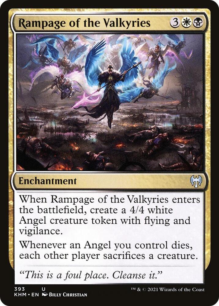 Rampage of the Valkyries-Kaldheim-U-Normal