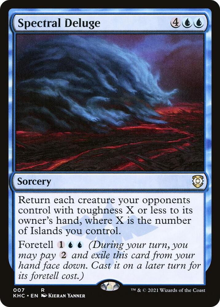 Spectral Deluge-Commander: Kaldheim-R-Normal