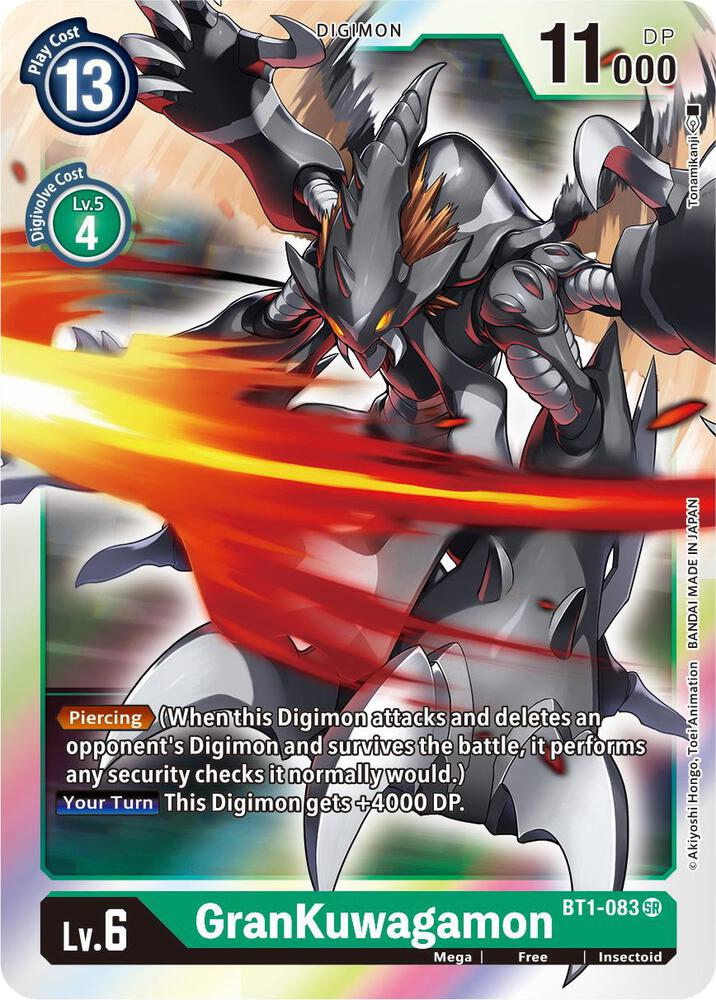 GranKuwagamon-Release Special Booster 1.5-Super Rare-Foil