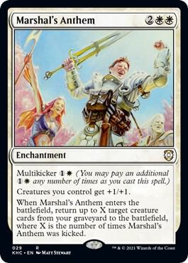 Marshal's Anthem-Commander: Kaldheim-R-Normal