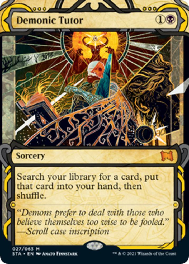 Demonic Tutor-Strixhaven: Mystical Archive-M-Normal