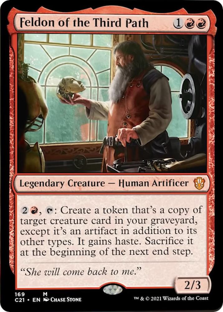 Feldon of the Third Path-Commander 2021-M-Normal