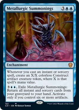 Metallurgic Summonings-Commander 2021-M-Normal