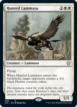 Hunted Lammasu-Commander 2021-R-Normal