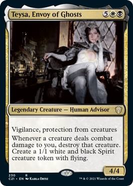 Teysa, Envoy of Ghosts-Commander 2021-R-Normal