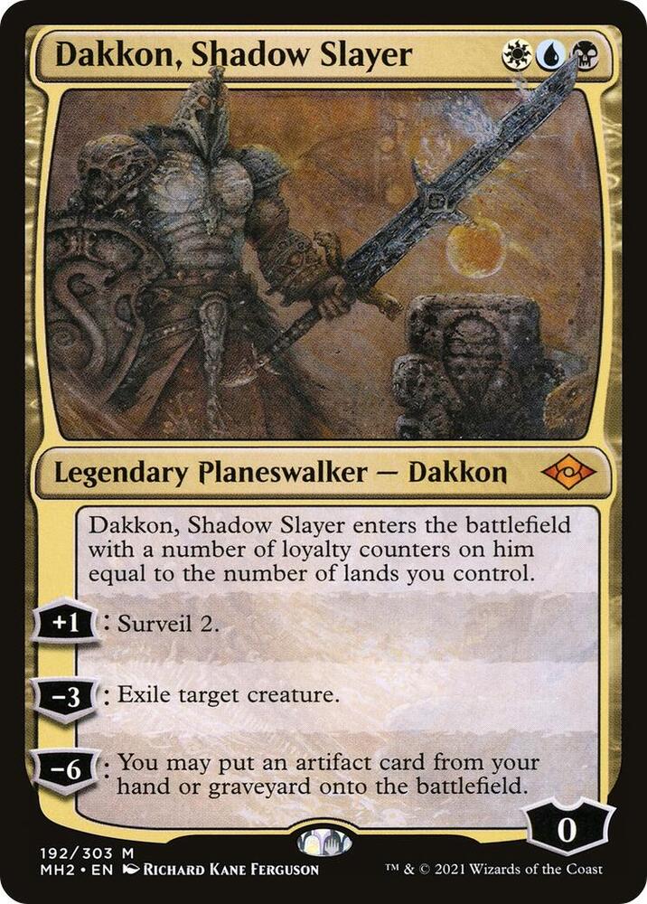 Dakkon, Shadow Slayer-Modern Horizons 2-M-Foil