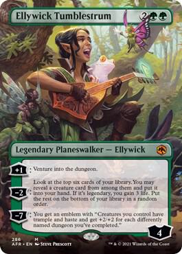 Ellywick Tumblestrum (Borderless)-Adventures in the Forgotten Realms-M-Foil