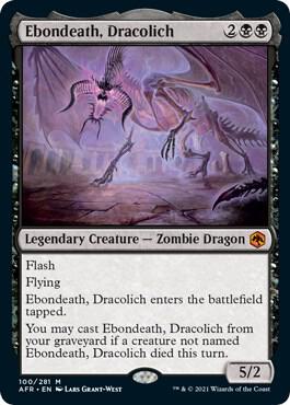 Ebondeath, Dracolich-Adventures in the Forgotten Realms-M-Normal