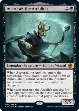 Acererak the Archlich-Adventures in the Forgotten Realms-M-Normal
