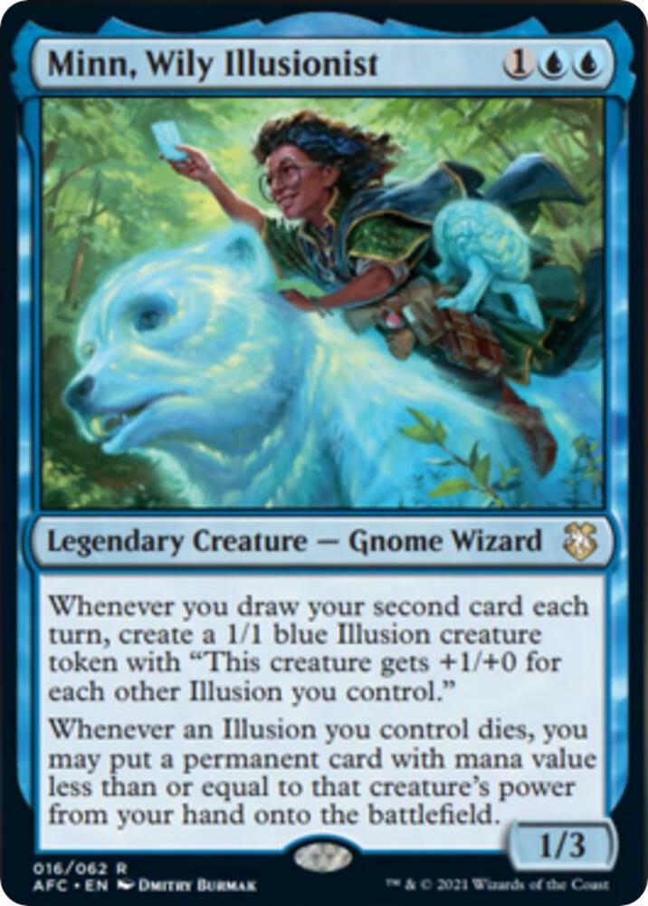 Minn, Wily Illusionist-Commander: Adventures in the Forgotten Realms-R-Normal