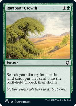 Rampant Growth-Commander: Adventures in the Forgotten Realms-C-Normal