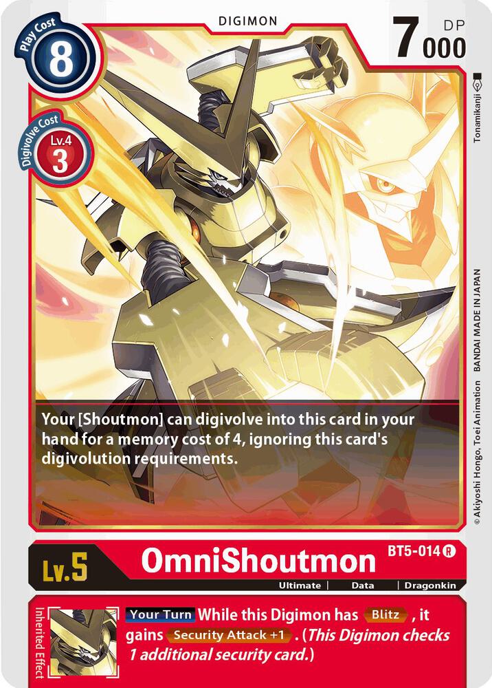 OmniShoutmon-Battle of Omni-Rare-Normal