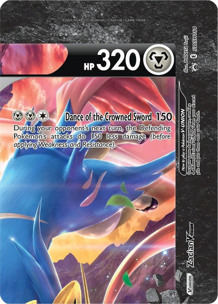 Zacian V-UNION - SWSH164-SWSH: Sword & Shield Promo Cards-Promo-Holofoil