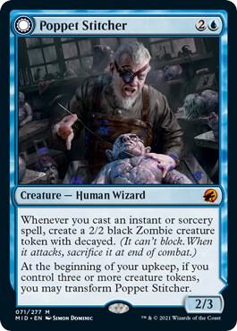 Poppet Stitcher-Innistrad: Midnight Hunt-M-Normal