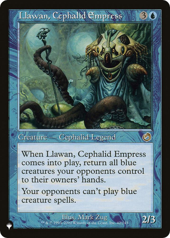 Llawan, Cephalid Empress-The List Reprints-R-Normal