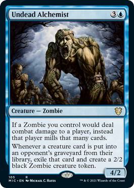 Undead Alchemist-Commander: Innistrad: Midnight Hunt-R-Normal