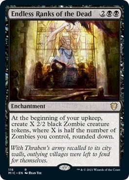 Endless Ranks of the Dead-Commander: Innistrad: Midnight Hunt-R-Normal