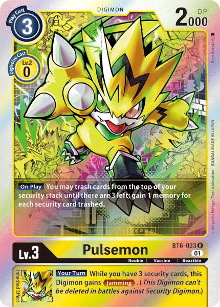 Pulsemon-Double Diamond-Rare-Foil