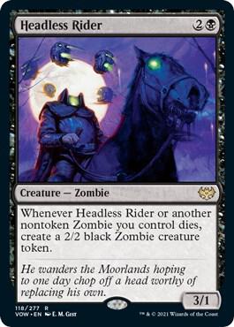 Headless Rider-Innistrad: Crimson Vow-R-Normal