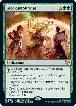Glorious Sunrise-Innistrad: Crimson Vow-R-Normal