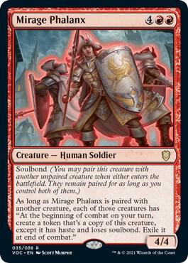 Mirage Phalanx-Commander: Innistrad: Crimson Vow-R-Normal