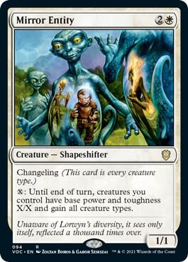 Mirror Entity-Commander: Innistrad: Crimson Vow-R-Normal